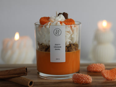 Zesty Orange Swirl